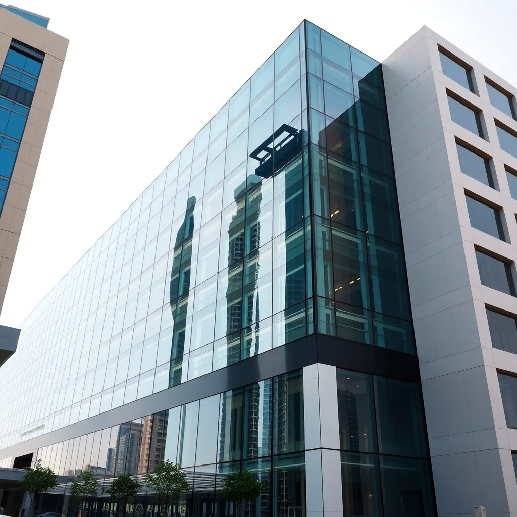 Modern office building in Riyadh